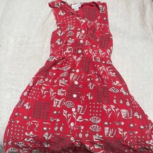 Vintage silk/rayon dress
